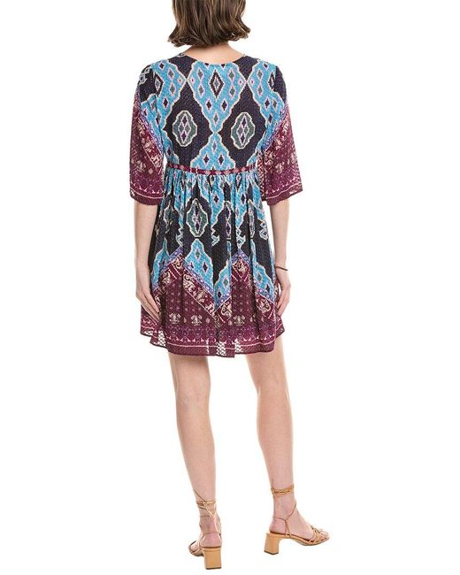 Ba&sh Blue Mini Dress