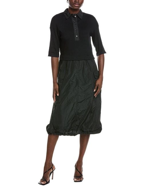 Marc Cain Black Midi Dress