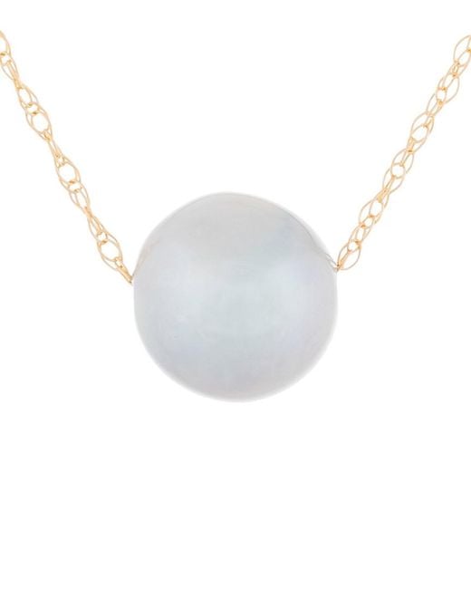 Masako Pearls White 14k 8-9mm Akoya Pearl Necklace