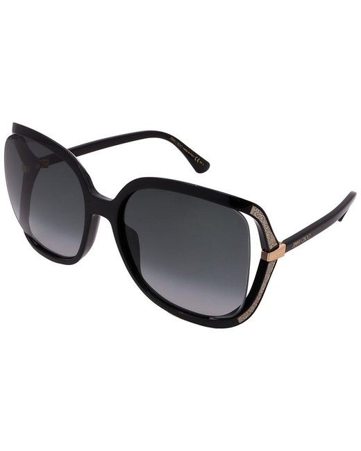 Persol Black Jimmy Choo Tilda 60mm Sunglasses for men