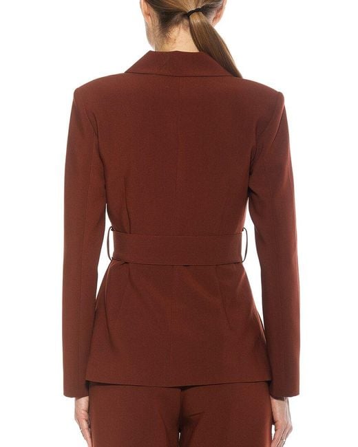 Alexia Admor Red Janna Blazer