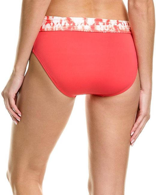 Coco Reef Red Lure High Waist Bottom