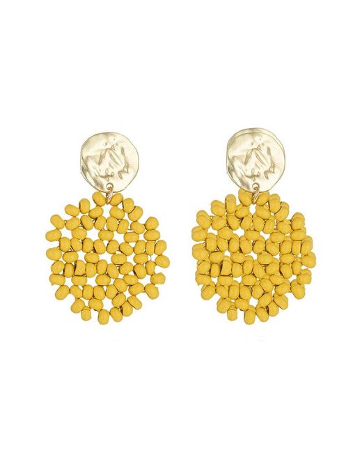 Eye Candy LA Metallic The Luxe Collection Lauren Earrings