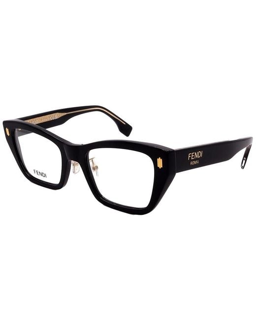 Fendi Black Fe50118F 52Mm Optical Frames