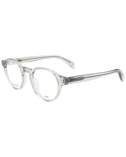 Rag & Bone Metallic 48Mm Optical Frames