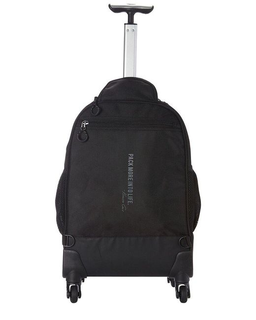 Kenneth Cole Black Reaction 4 Wheel Computer Backpack