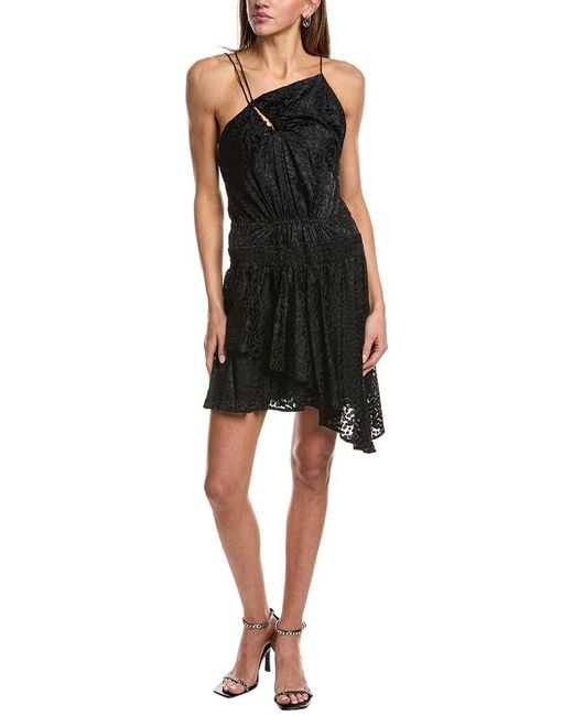 IRO Black Leodie Mini Dress