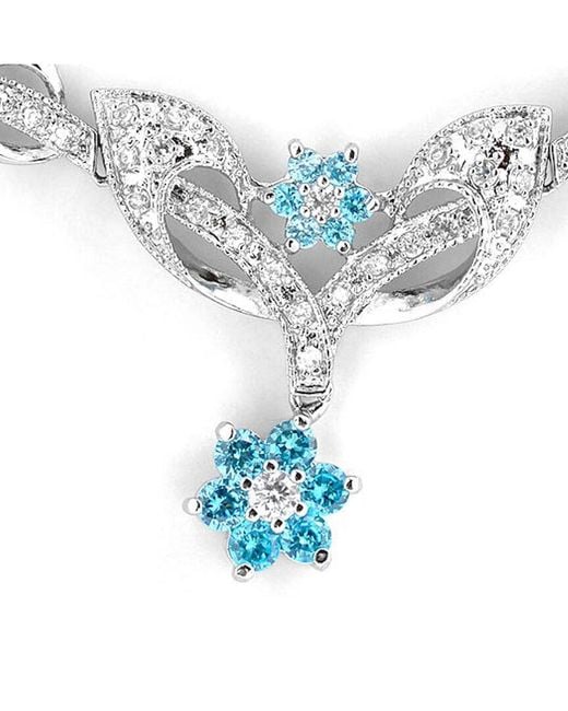 Genevive Jewelry Metallic Silver Necklace