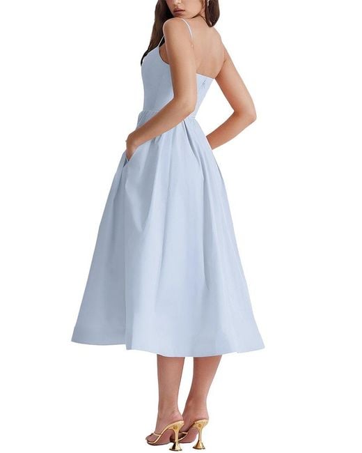 Monique Lagarde Blue Maxi Dress