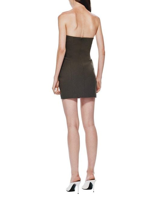 Misha Green The 'Delta' Suiting Wool-Blend Mini Dress