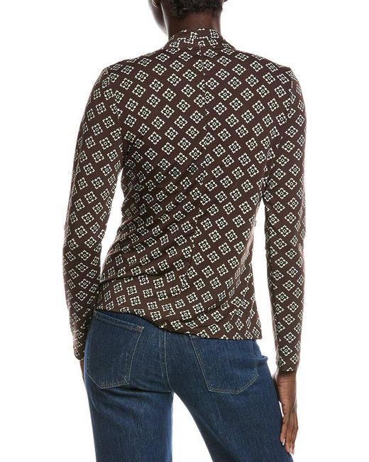 Vince Camuto Black Wrap Top
