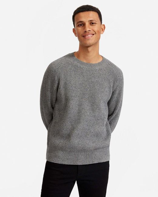 Everlane Gray The Tri-twist Sweater for men