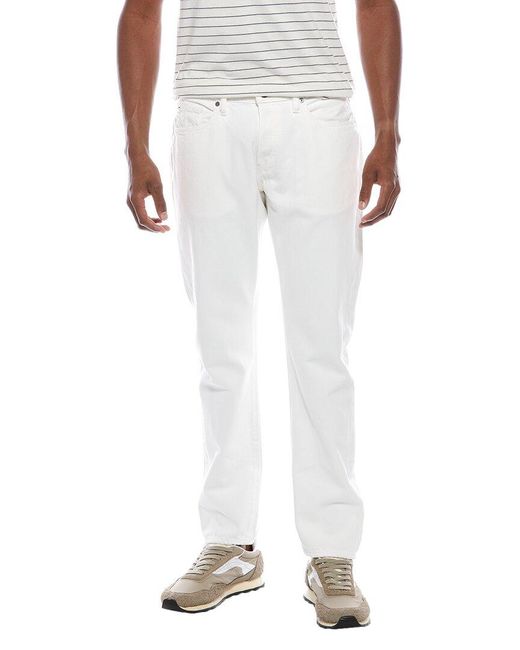 Todd Snyder White Wash Slim Fit Jean for men