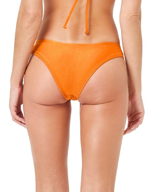 LSPACE Orange Space Rocky Classic Bikini Bottom