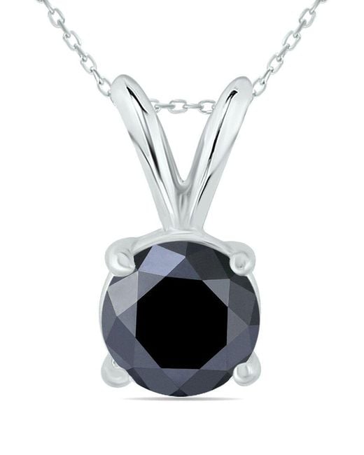True Diamond Multicolor 14k 0.96 Ct. Tw. Diamond Necklace