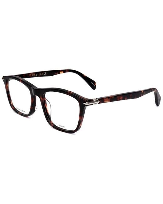 Rag & Bone Black 51Mm Optical Frames