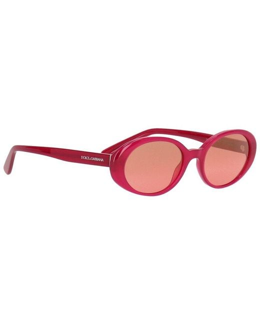 Dolce & Gabbana Pink Dg4443 52mm Sunglasses