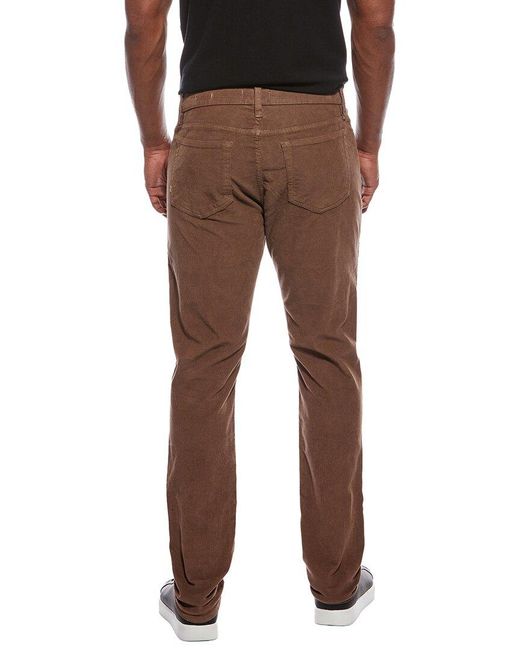FRAME Black L'Homme Dark Taupe Slim Corduroy Jean for men