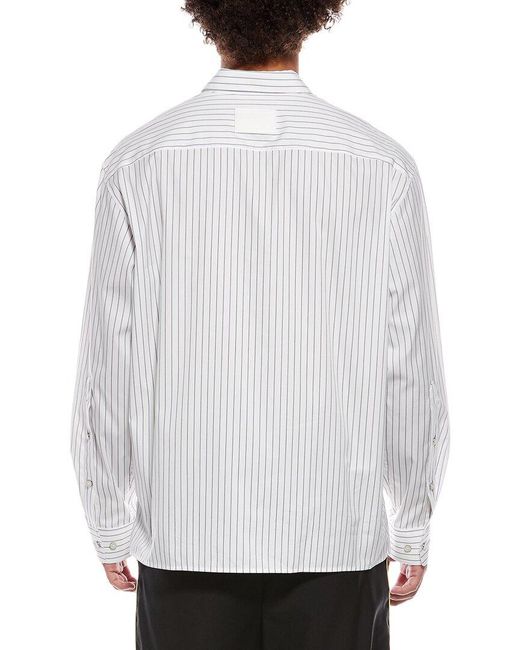 Helmut Lang White Relaxed Classic Shirt for men