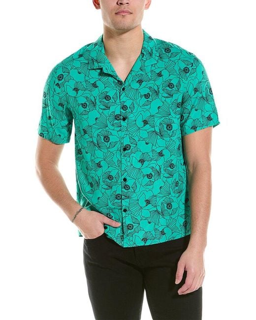 The Kooples Green Shirt for men