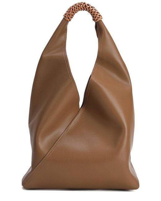 Tiffany & Fred Paris Brown Smooth Leather Tote
