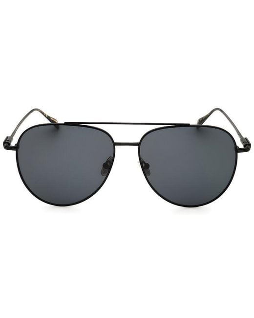 Ferragamo Black 61Mm Sunglasses for men
