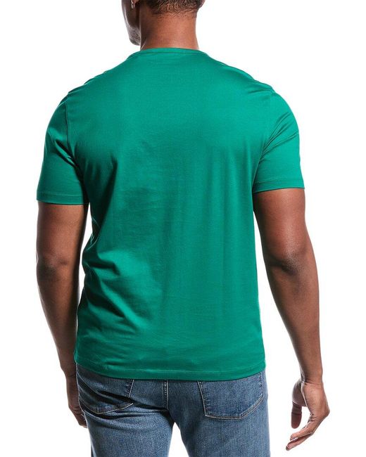 Theory Green Precise T-shirt for men