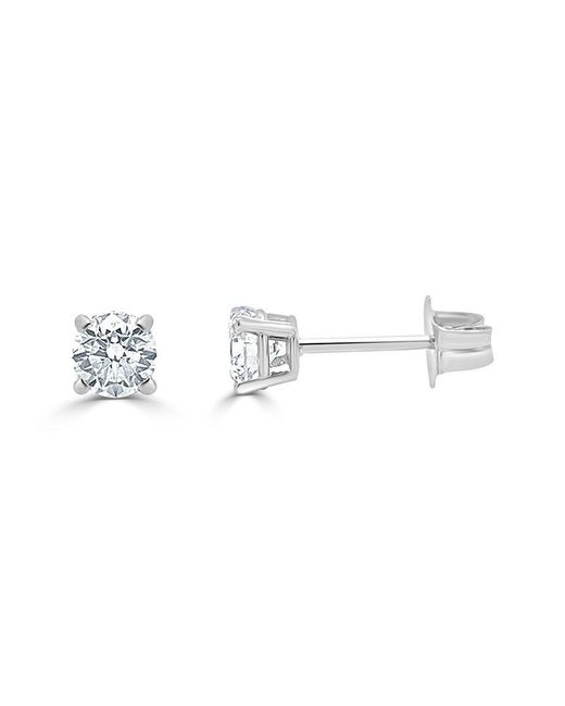 Sabrina Designs White 14k 0.61 Ct. Tw. Diamond Studs