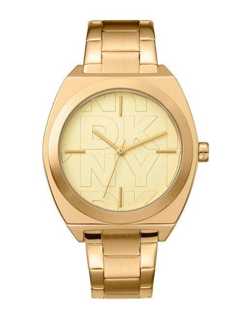 DKNY Metallic Broadway Maxi Watch