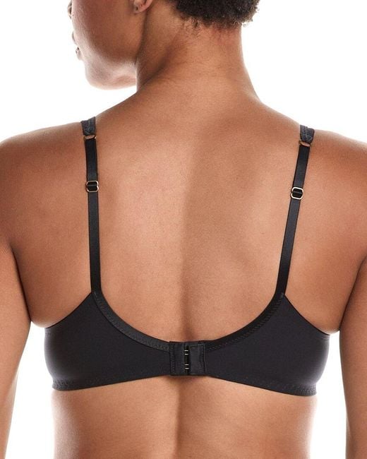Hanro Black Holly Lace Spacer Soft Cup Bra
