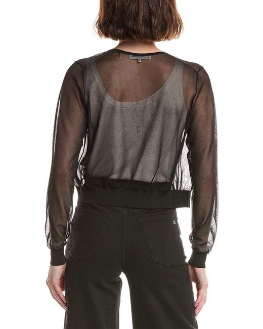 FRAME Black The Luxe Cardigan