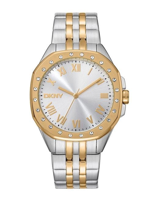 DKNY Metallic Evening Watch