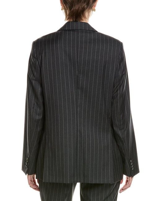 Officine Generale Black Charlene Wool Jacket