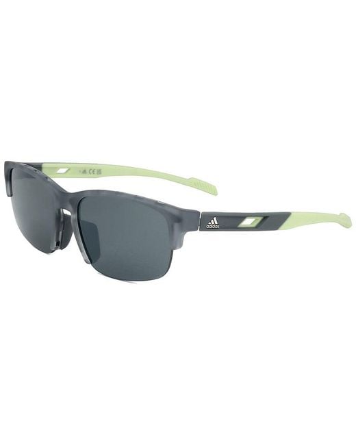 Adidas Originals Blue 57Mm Polarized Sunglasses for men