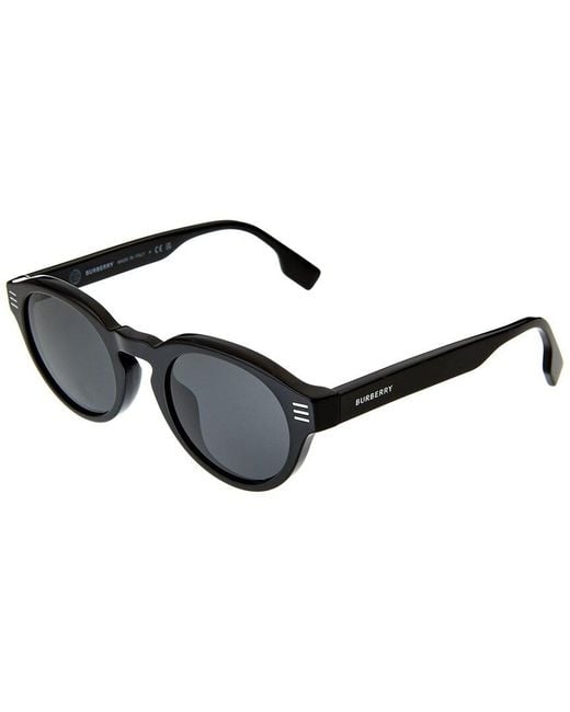 Burberry Black 50mm Sunglasses for men