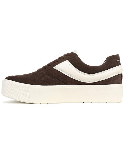 Vince Brown Benfield Court Suede Sneaker