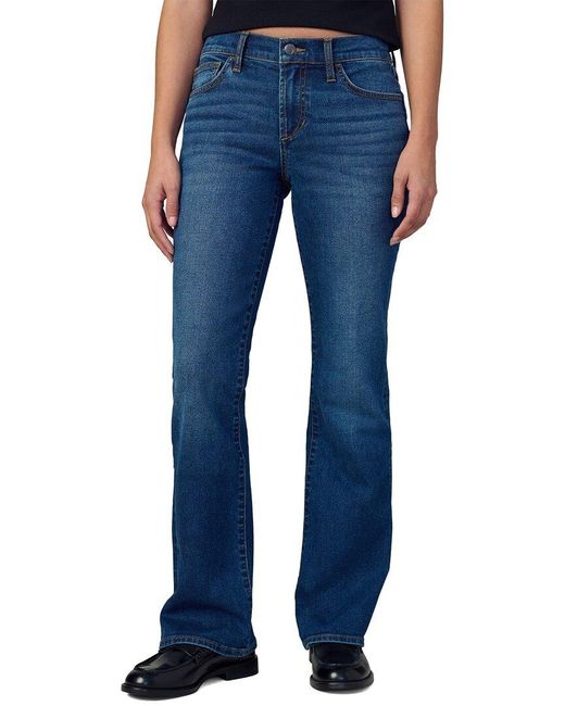 Joe's Jeans Blue Petite Mid-Rise Bootcut Jean