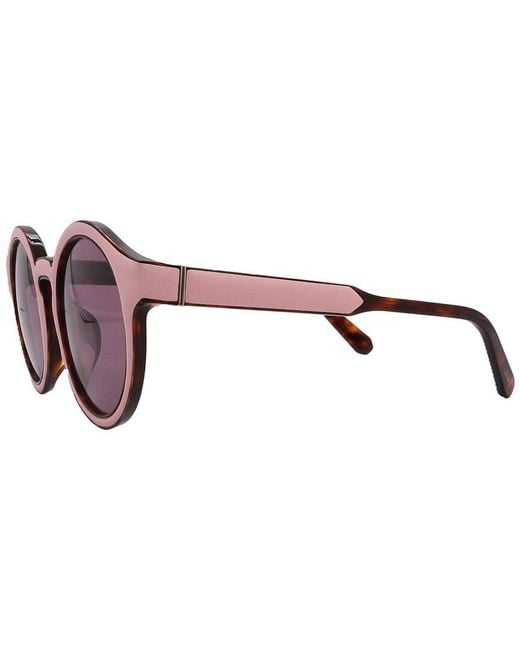 Loewe Pink Lw40002F 53Mm Sunglasses