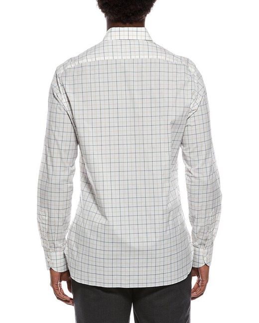 Isaia Gray Dress Shirt for men