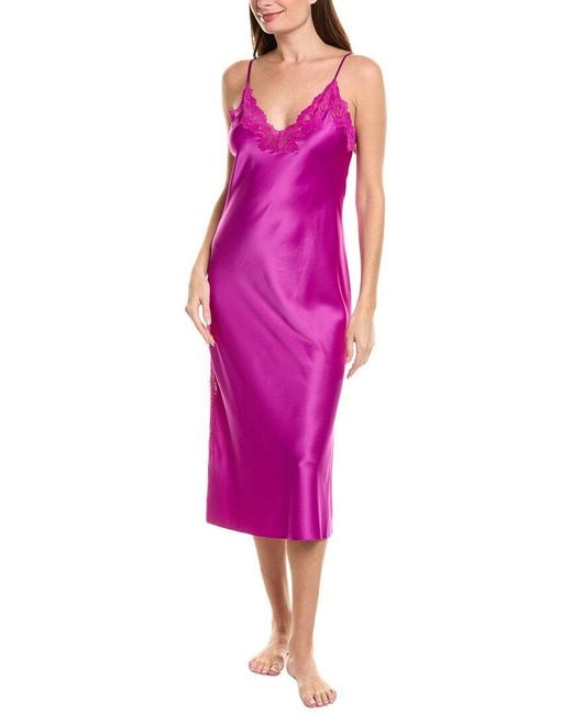 Natori Pink Peony Glamour Gown