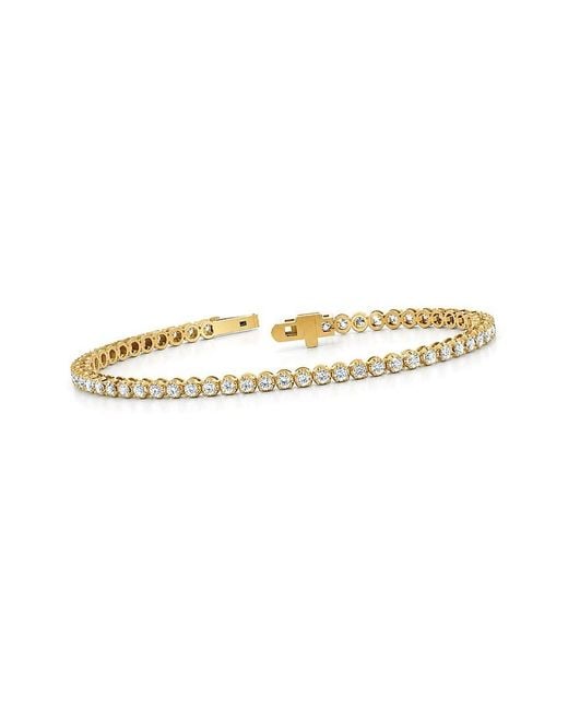 Lab Grown Diamonds White 14K 2.17 Ct. Tw. Lab-Grown Diamond Tennis Bracelet