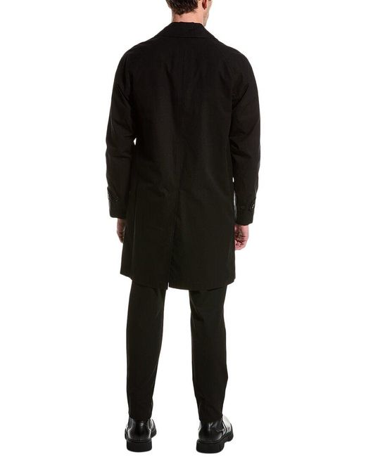 Burberry Black Trench Coat for men