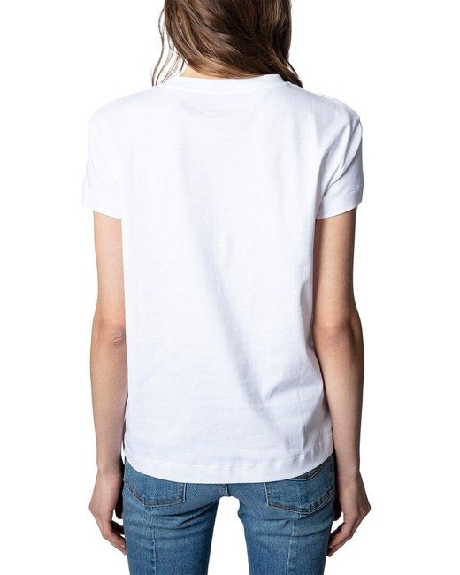 Zadig & Voltaire White Walk Blason Tee