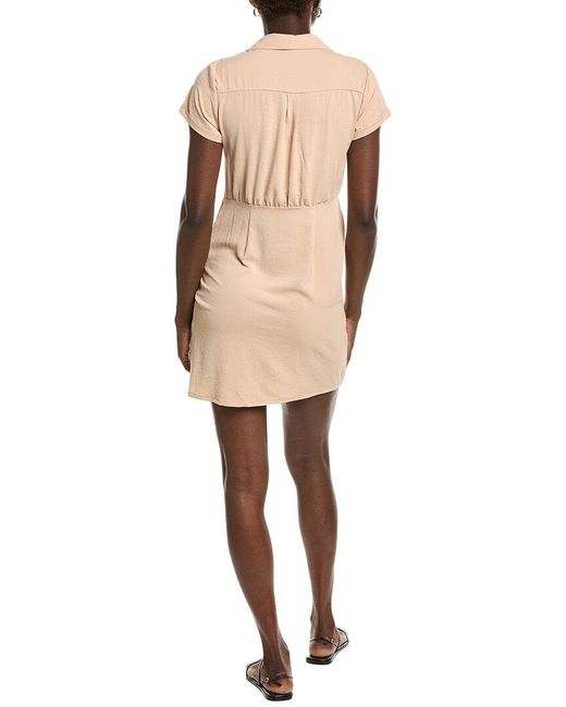 Marion Natural Classic Collar Shirtdress