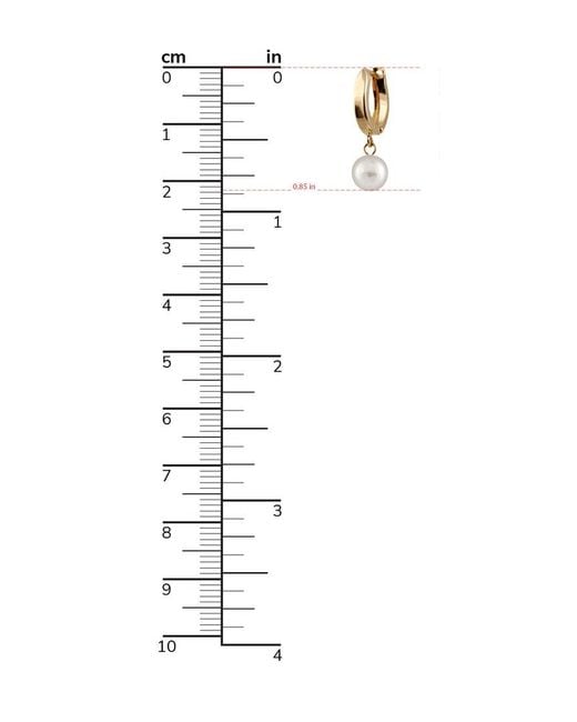 Masako Pearls Metallic 14K 6-7Mm Akoya Pearl Earrings