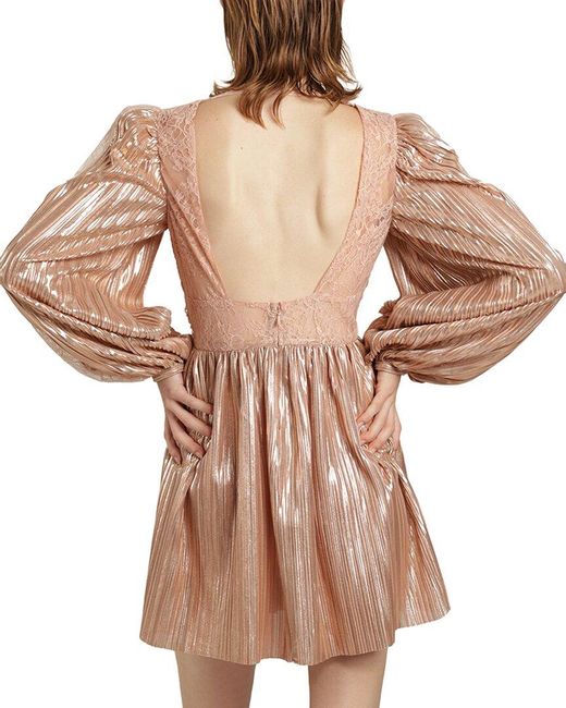 Sabina Musayev Pink Laurel Dress