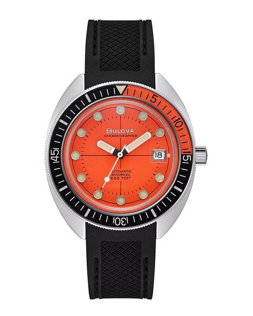 Bulova Orange Devil Diver Watch for men