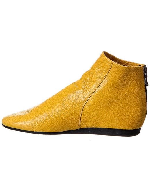 Arche Yellow Lilou Leather Boot