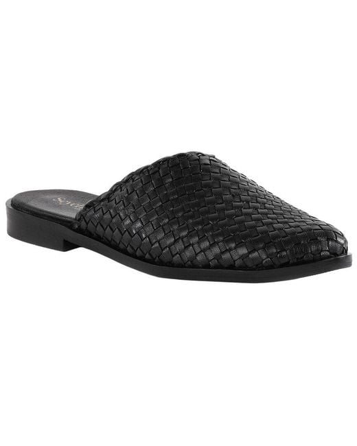 Seychelles Black Places To Go 2 Leather Mule