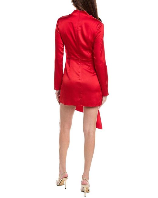 Nicholas Red Ellara Mini Dress